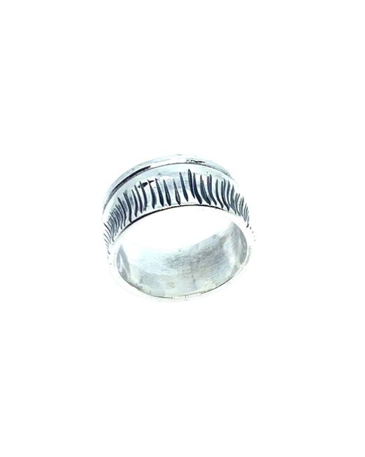 Tg-Jewellery by Tamara Gervasio Blue Barrel Ring – Unique Handcrafted Sterling Statement Ring