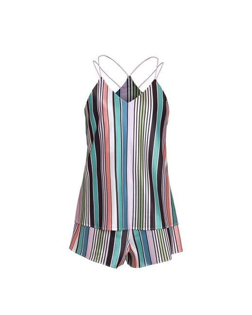 Emma Wallace Blue Rule Cami Set
