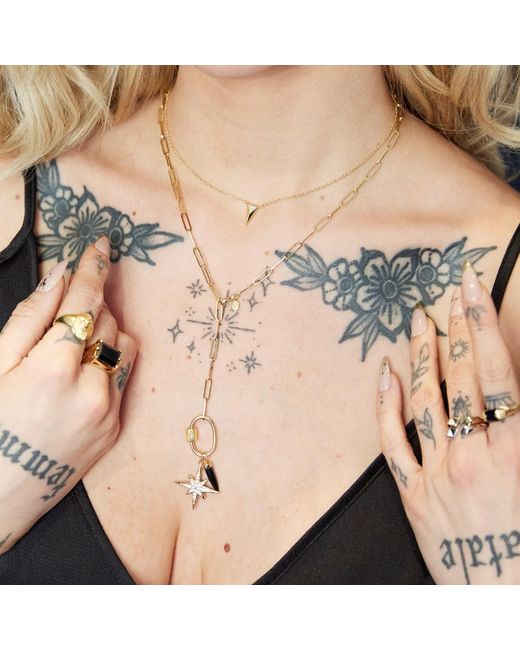Scream Pretty Metallic Rebel Necklace With Slider Clasp