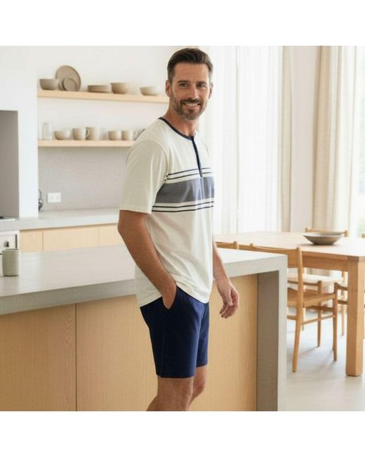 Zd - Zero Defects Natural Short Modal Pyjamas Duna for men