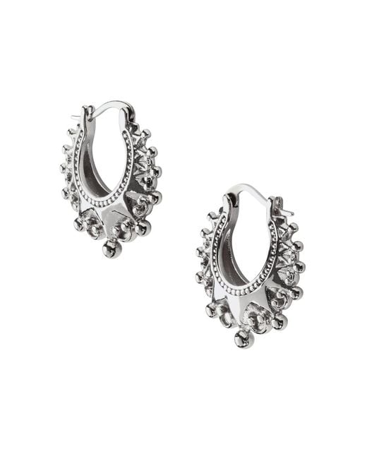 Hoops + Chains LDN Metallic Mini Joy Creole Hoops