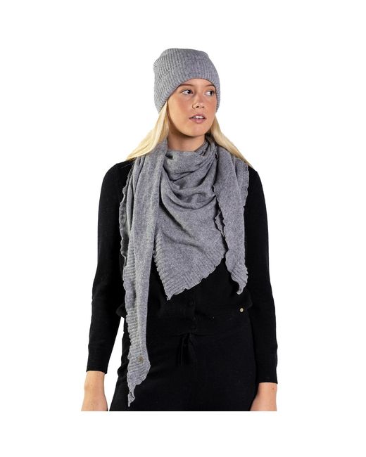 tirillm Green Palma Triangle Cashmere Scarf