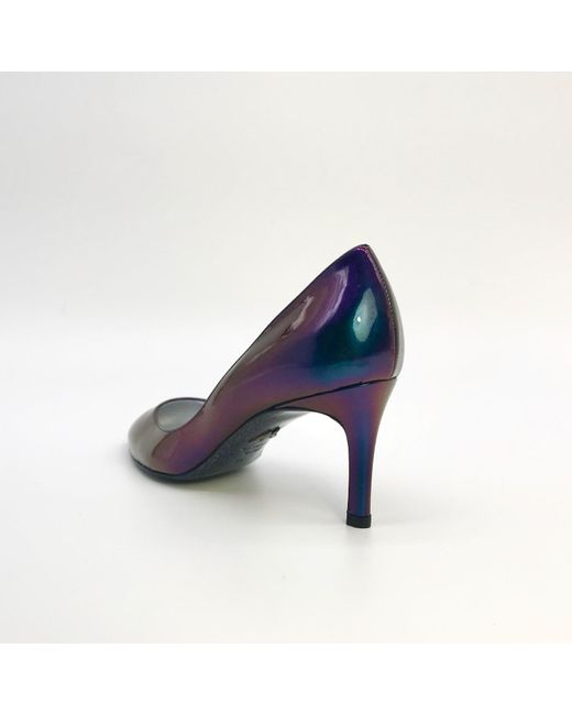 Mashizan Blue Simona Pointy Pumps