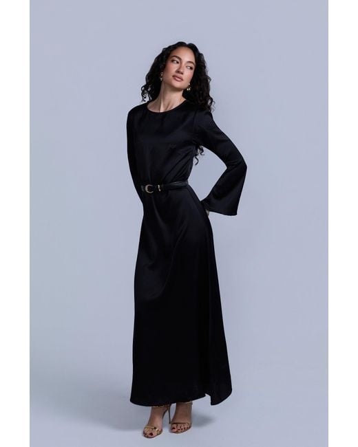 long sleeve rave dress Pink Mesh Long Sleeve Lace-Up Open-Front Asymmetrical Dress