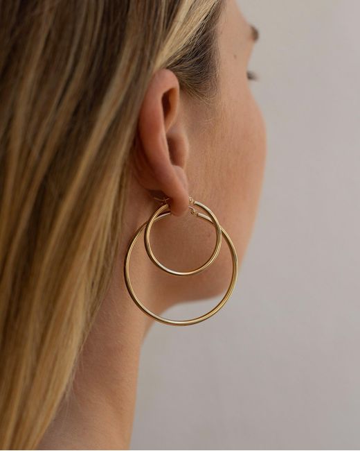 Öugie Metallic The Large Basic Hoops