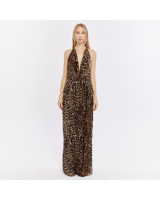 Herfetch Brown Maxi Exotic Dress