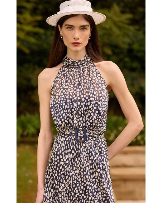 SACHA DRAKE Gray Austen Dress