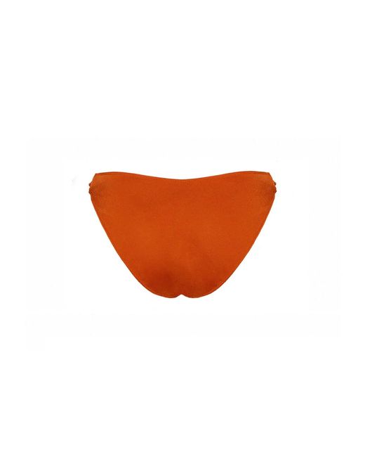 Cherina Beachwear Llc Orange Isla Bikini Bottom