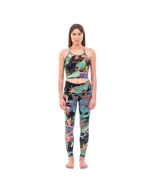 Pitaya Yoga Blue Door Of The Cosmos Leggings