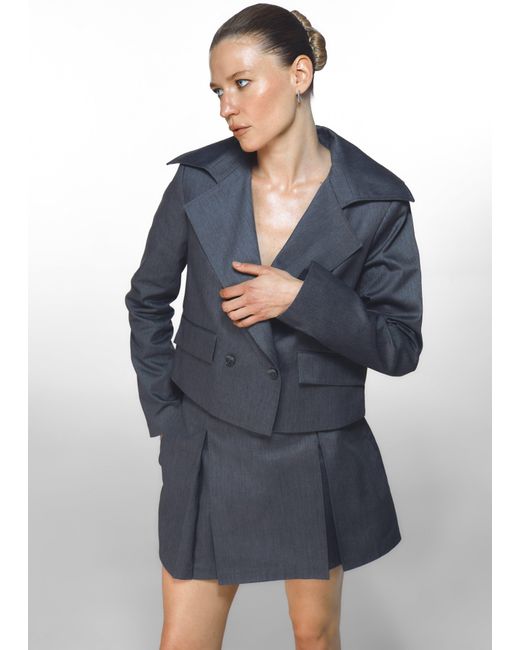 HER CIPHER Gray Seasycle Jacket
