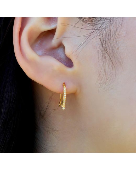 Kai Fine Jewelry Pink Solid Natural Diamond & Baroque Pearl Convertible Drop Earrings