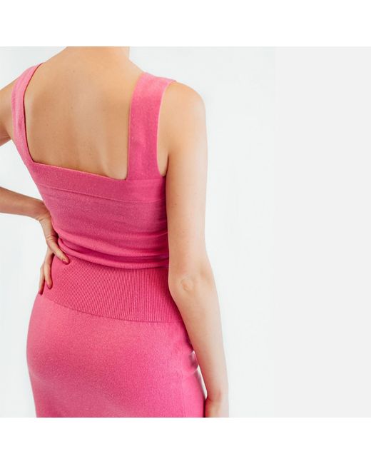 Zenzee Pink Cashmere Bralette