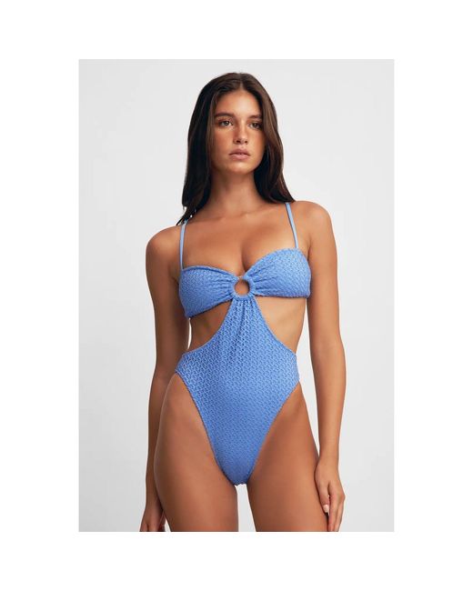 Blackbough Swim Blue Raya One Piece Oceania Crochet