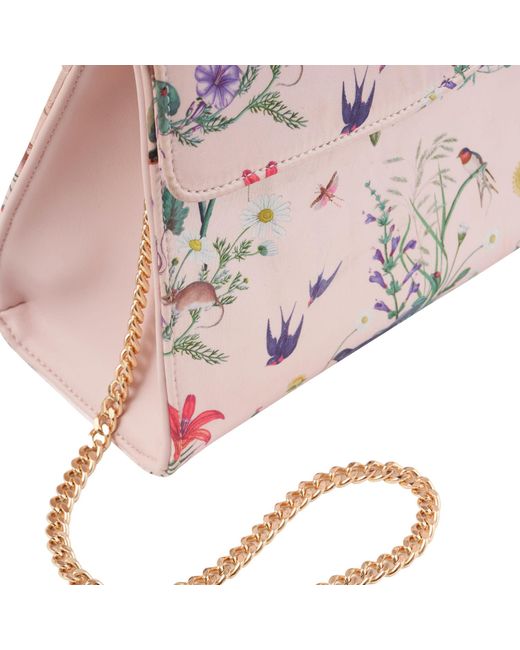 Fable England Pink High Tea Mini Top Handle Tote