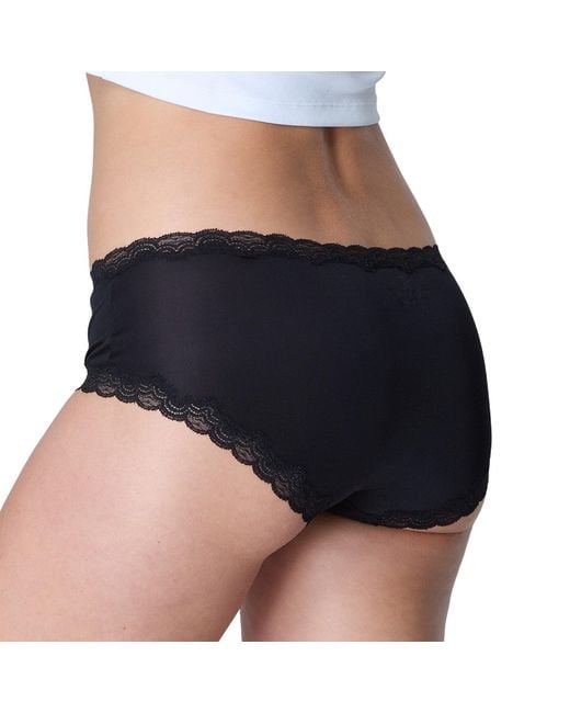 Uwila Warrior Black Soft Silk Briefs