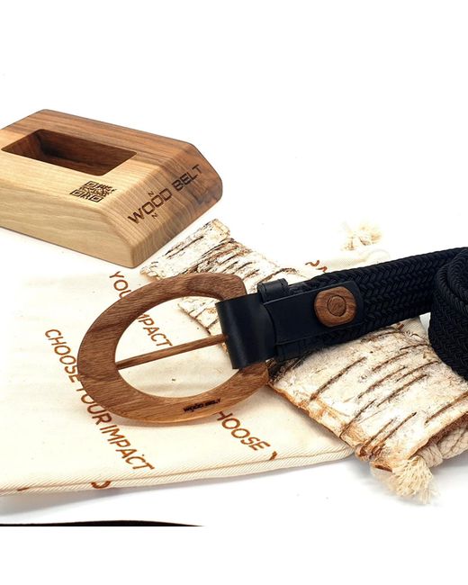 Wood Belt Blue Yellowstone Clever 315