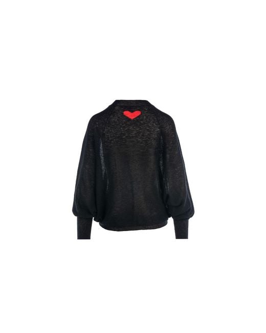Mammu Couture Black Sweater Kathy Bat