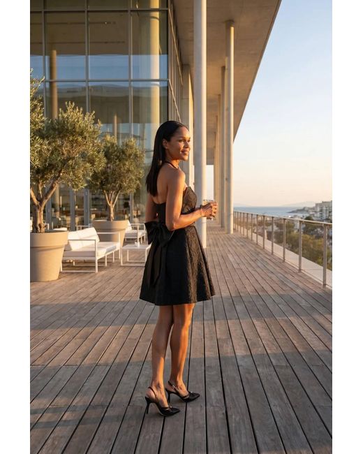 Luna Fashion House Black Short Corset Dress, Melisa