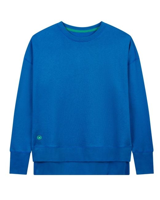 Lounge Pink Longline Sweatshirt Hot