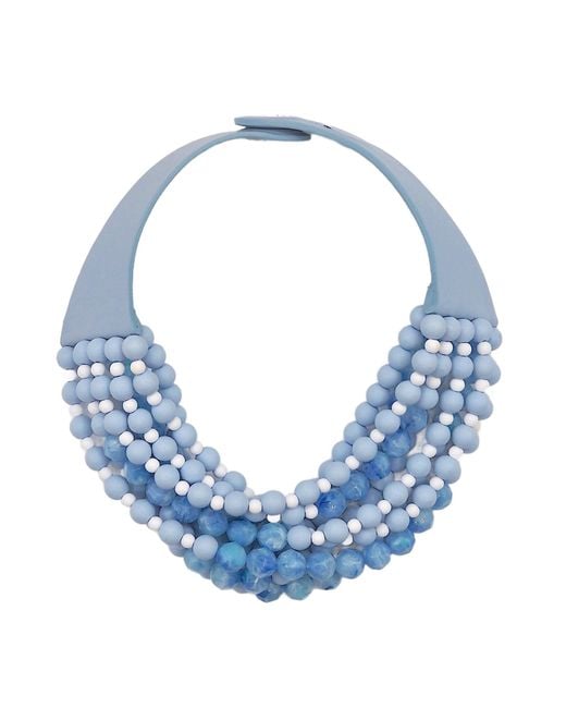 Fairchild Baldwin Blue Chelsea Cornflower Necklace