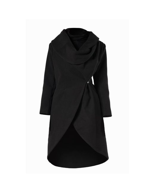 Metamorph Black Soft Winter Coat