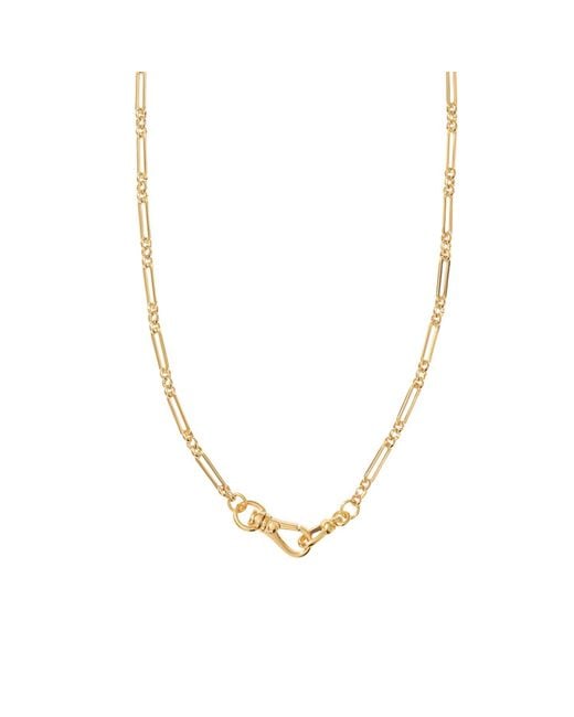 Alexie of Athens Metallic Tria Watch Chain Necklace
