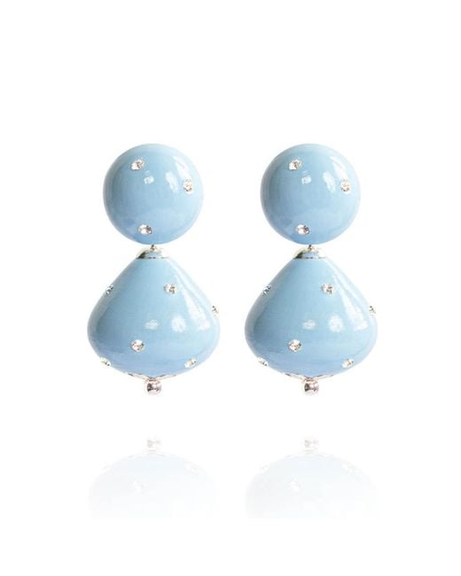Saule Label Blue Nina Earrings