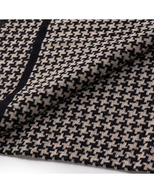 Mohair&Angora Gray Mohair Shawl Gordion for men