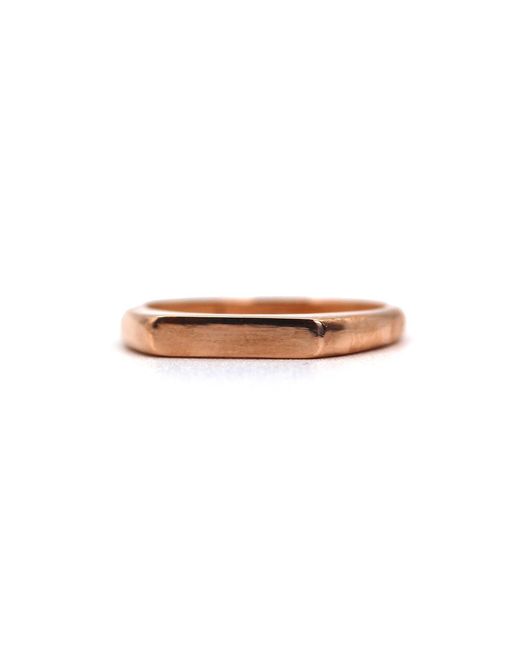 VicStoneNYC Fine Jewelry Natural Harmony Bar Signet Ring