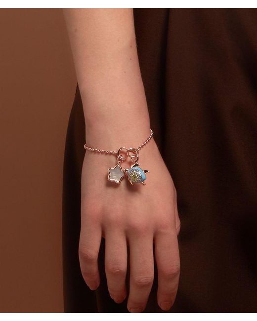 Onia Metallic Baby Sphere Bracelet