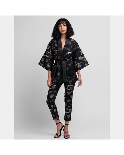 GeeGee Collection Zodiac Trousers Black