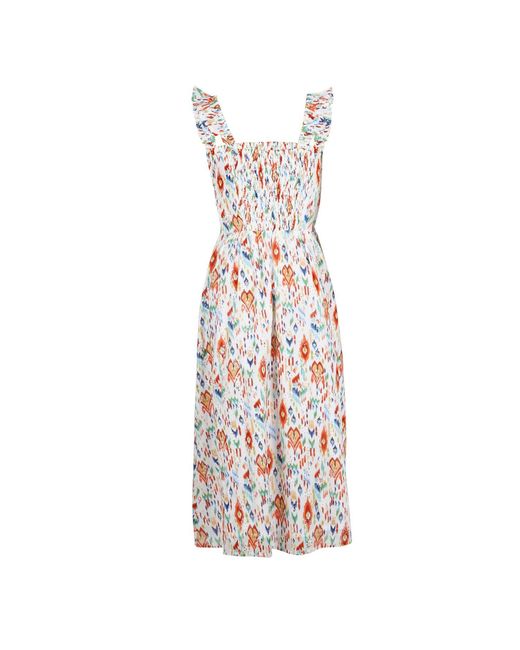 Em & Shi White Ikat Dress