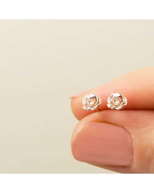 Lee Renee Metallic Poppy Earrings