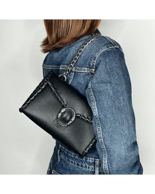 Ruj Heritage Black Mini Shoulder Bag