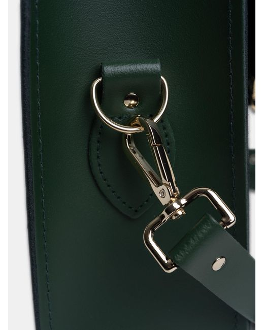 Cambridge Satchel Company Green The 15 Inch Batchel for men