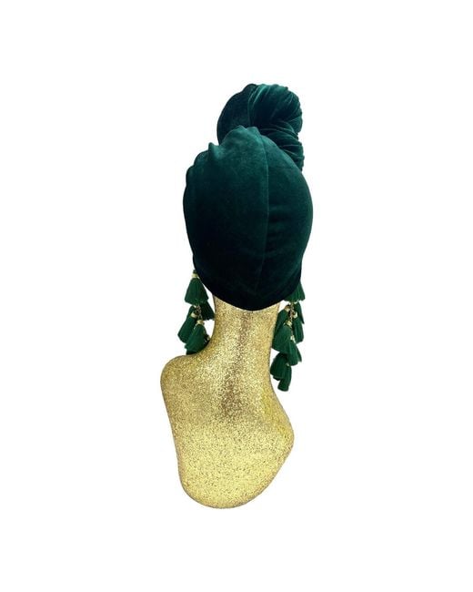 Julia Clancey Green Forest Chacha Turban