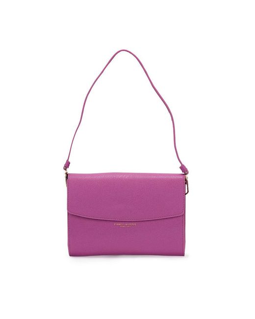 CAMPO MARZIO Roma 1933 Purple Meryl Baguette Bag