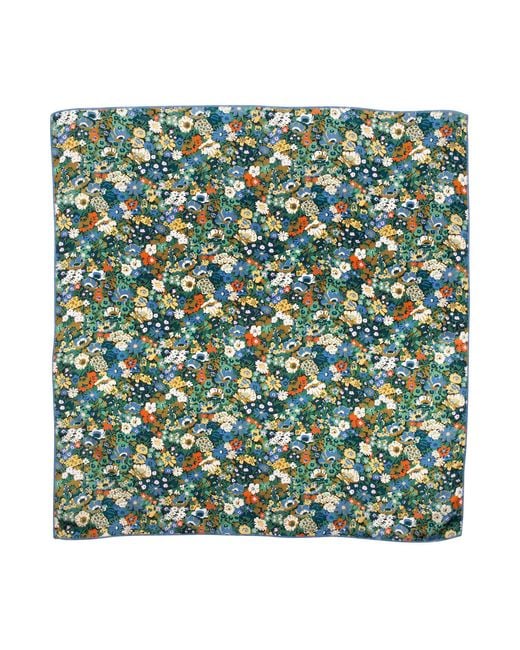 LE COLONEL Green Liberty Thorpeness Silk Square