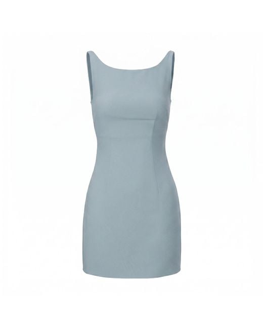 Belsize25 Blue Oto Series – Office To Off-Duty Mini Dress