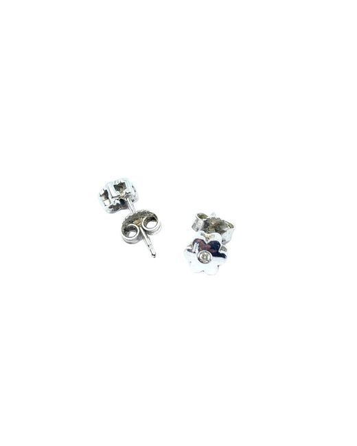 Tg-Jewellery by Tamara Gervasio Metallic Flower Diamond Stud Earrings