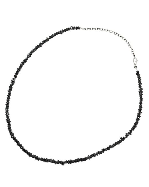 Rahul's Jewels Brown 16"-19" Adjustable Length Genuine Diamond Rough Strand Necklace