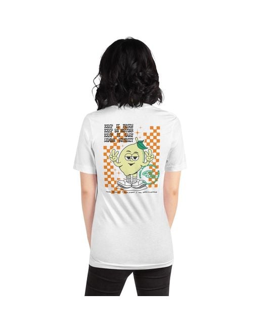 Anchor and Crew White Lemon Fresh Dial-A-Local Organic Cotton T-Shirt