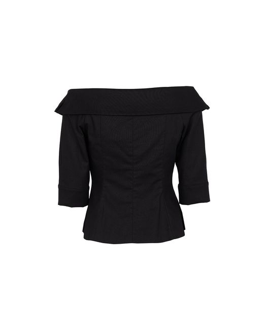 Zetaye Black Celeste Linen Cotton Blazer