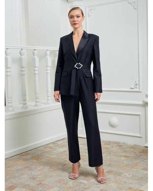 Lumina Eligma Black Onyx Jumpsuit Suit
