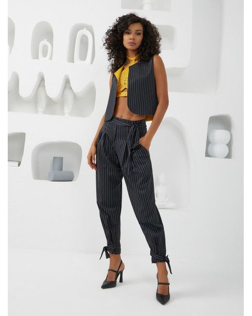 Lumina Eligma Blue The Arabesque Pants Ensemble – & Mustard