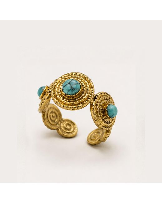 Gajú Metallic Megalochori Ring