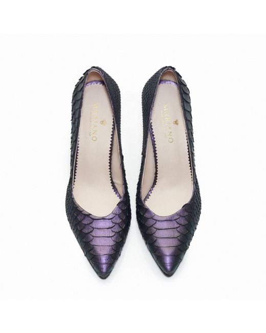 Mariano Shoes Blue Pavia Pumps Lilac