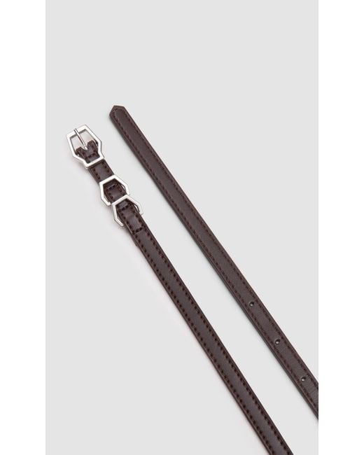 PREVU Brown Karel Belt Mini