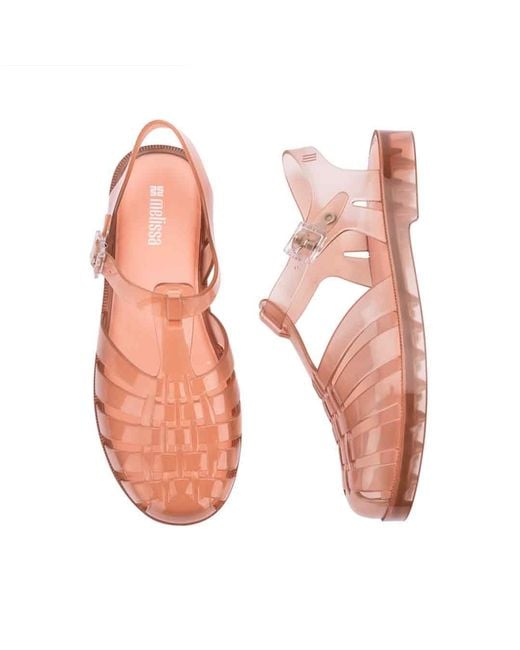 Melissa Pink Neutrals Possession Jelly Sandal