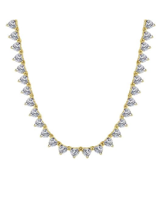 Viviana Halil Metallic The Mon Amour Premium Zirconia Necklace